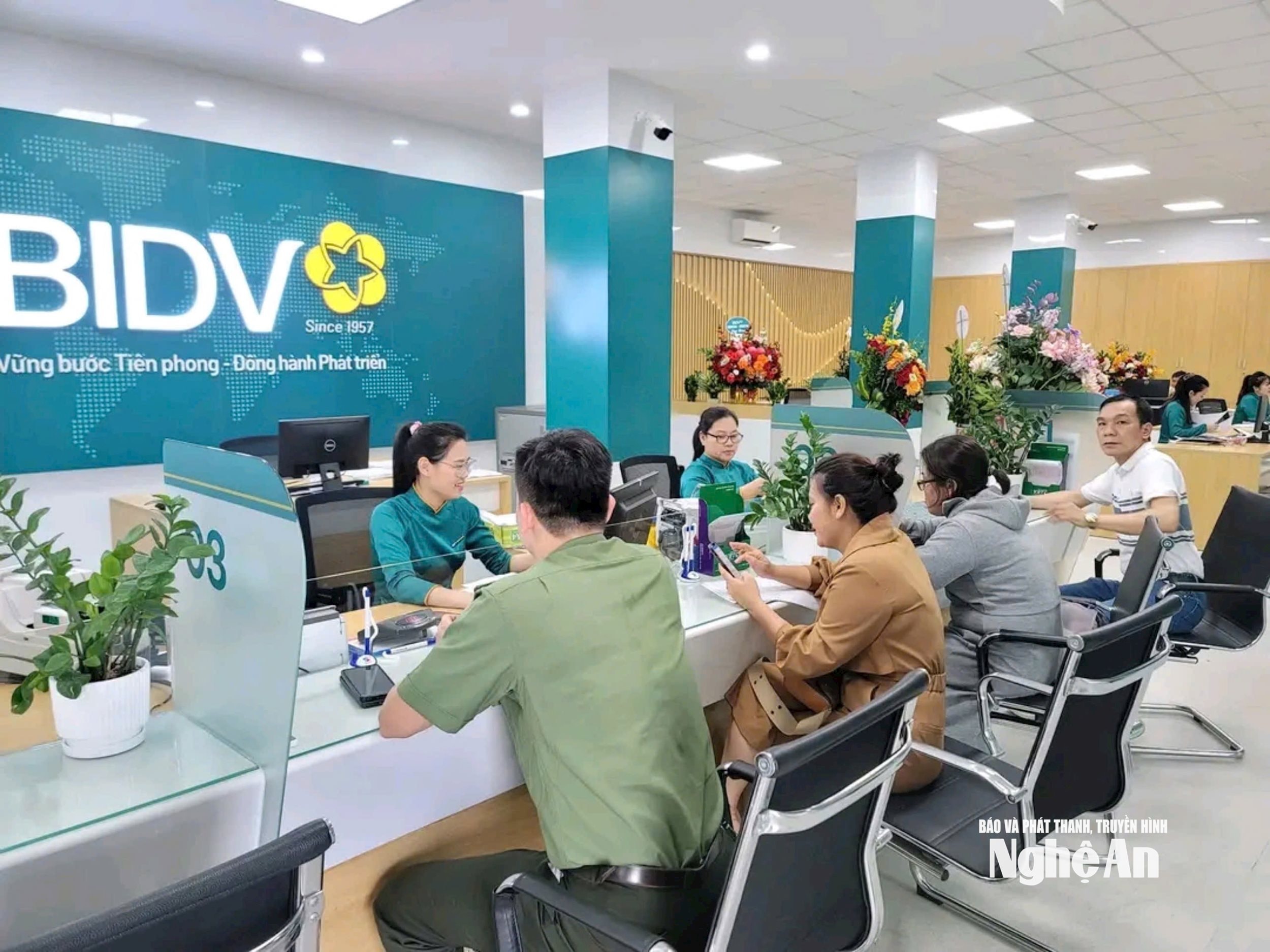 Transaktioner hos BIDV Nghe An