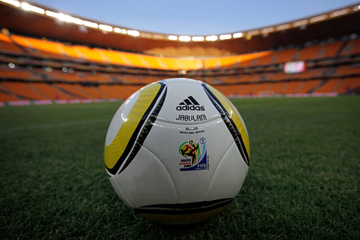 Quả bóng Jabulani được sử dụng tại World Cup 2010.