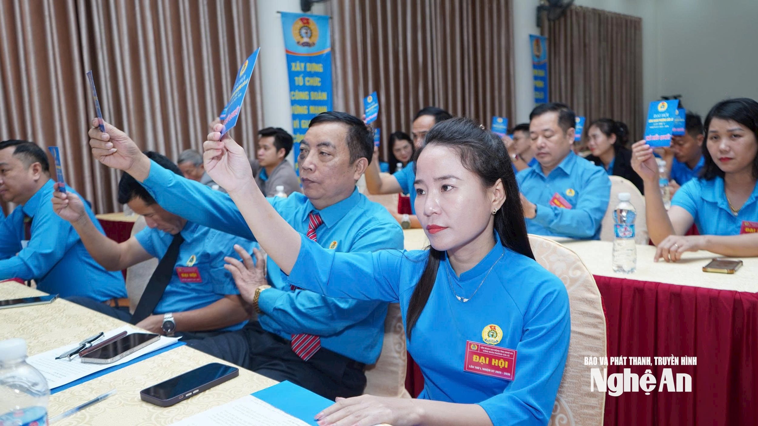 Cua Lo Ward Trade Union Congress Photo by Diep Thanh00011