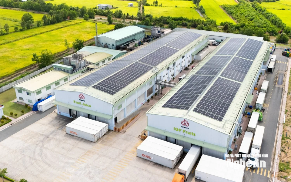Nafoods tận dụng dòng vốn xanh thúc đẩy phát triển chuỗi giá trị nông nghiệp bền vững (Ảnh khởi công dự án nhà máy Nasoco giai đoạn 2 ở Tây Ninh).