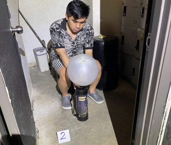 Triệt phá tụ điểm bán khí cười thu lợi bất chính gần 7 tỷ đồng -1