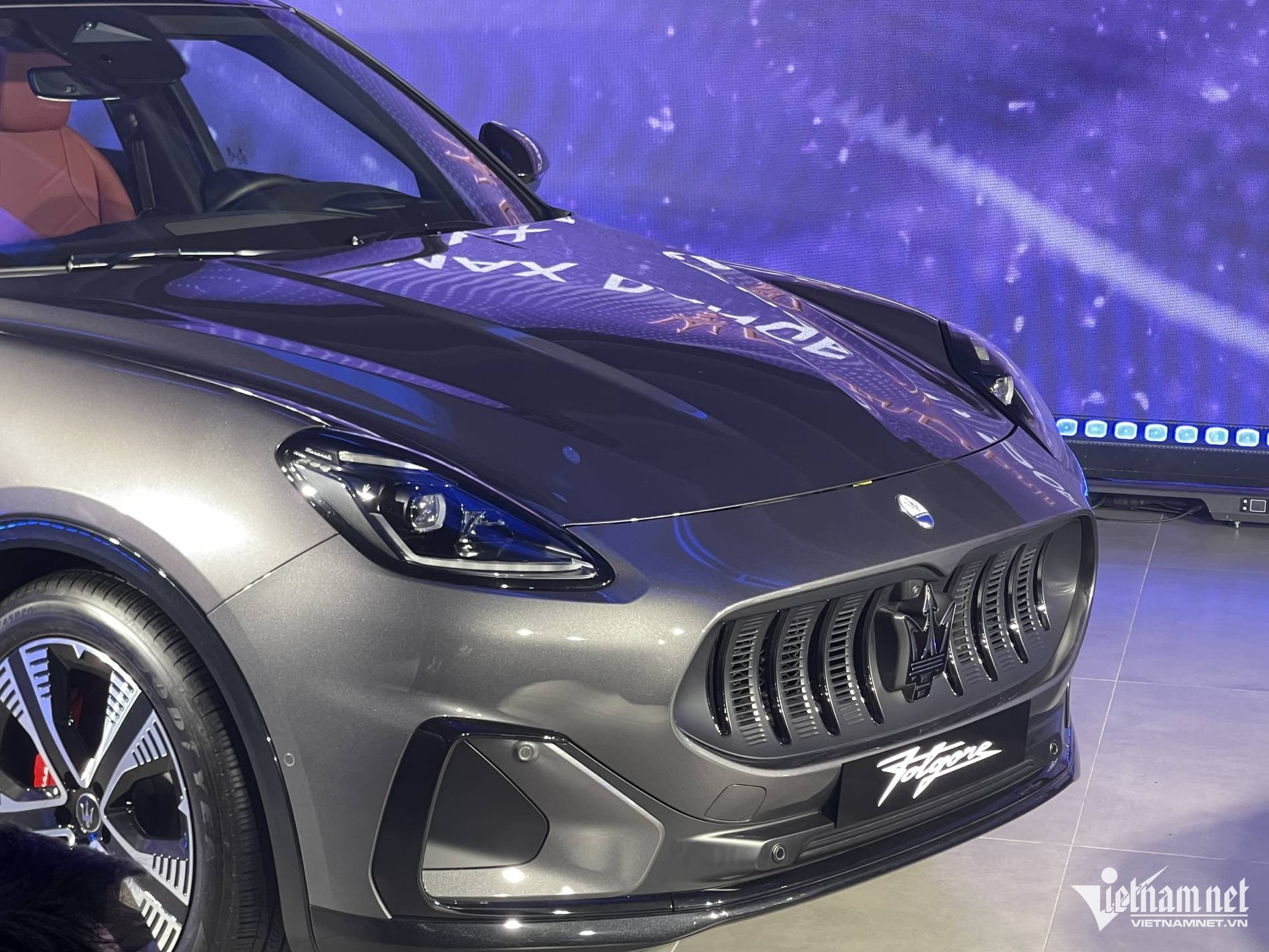 Grecale Folgore là mẫu SUV điện đầu tiên của thương hiệu, được phát triển trên nền tảng Grecale truyền thống. Ảnh: Hoàng Hiệp