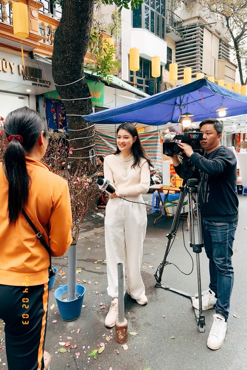 BTV Đặng Hoàng Anh trên sóng Vietnam Today