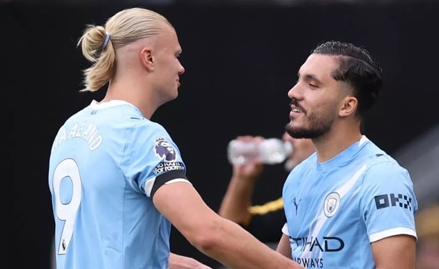 Cherki có thể san sẻ nhiệm vụ ghi bàn với Haaland