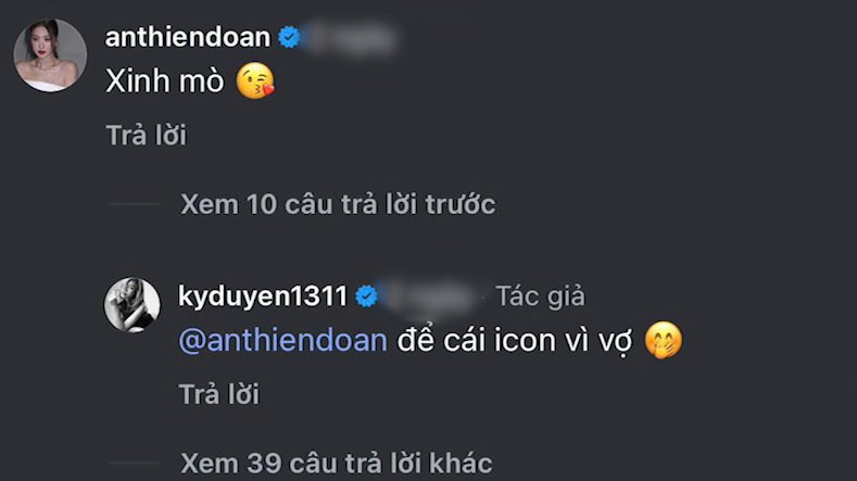 Cô và Hoa hậu Thiên Ân đang gây bão vì màn tương tác trên mạng xã hội