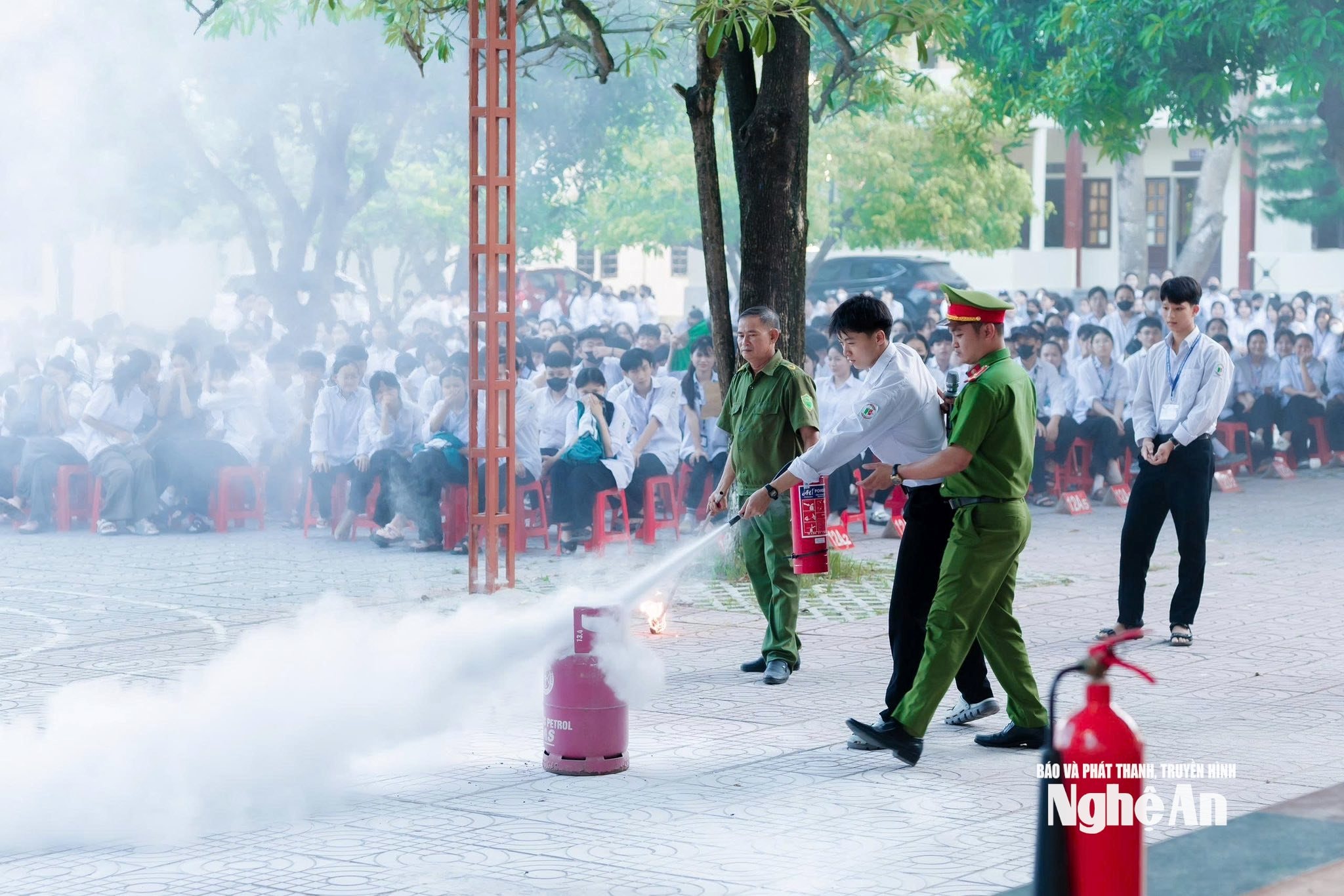Một hoạt động ngoại khóa của nhà trường