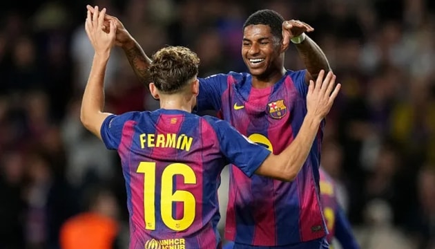 Rashford được tin tưởng ở Barcelona.