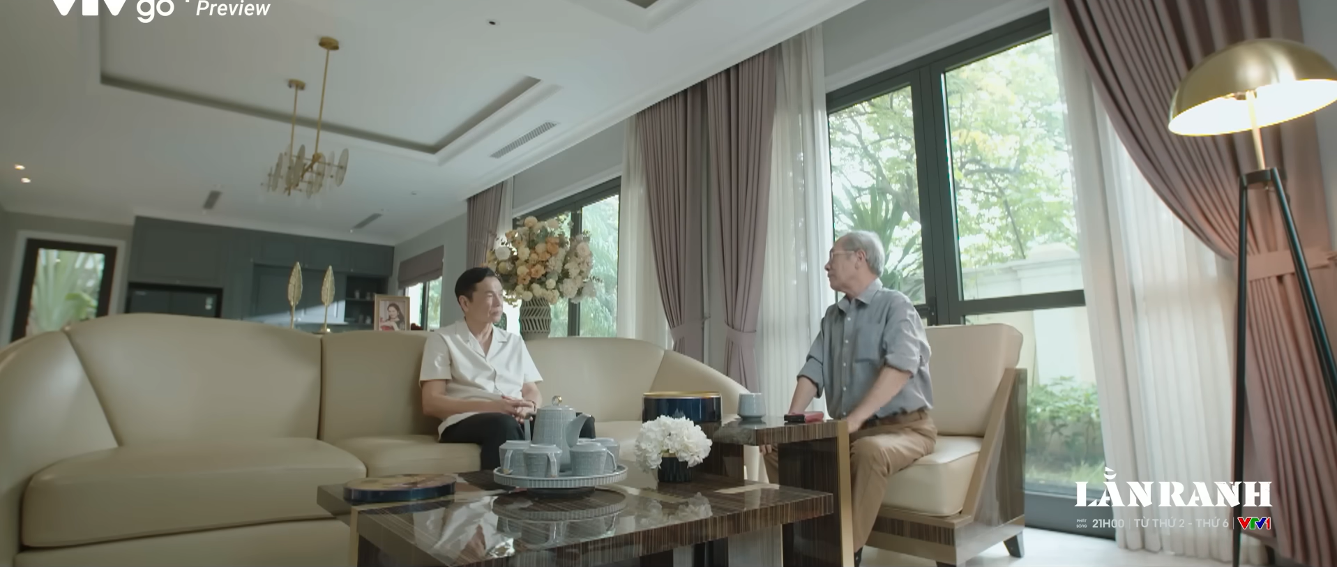 Lằn ranh - Tập 4: Ông Sách nhận tin cháu vợ sai phạm nghiêm trọng - Ảnh 2.