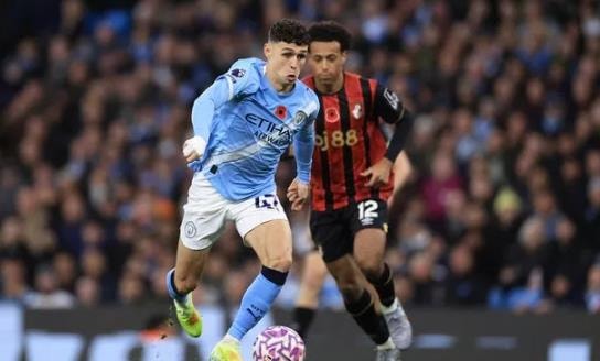 Foden cũng chơi rất tốt trước Bournemouth.