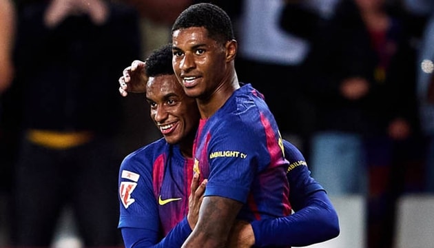 Barcelona muốn mua đứt Marcus Rashford.