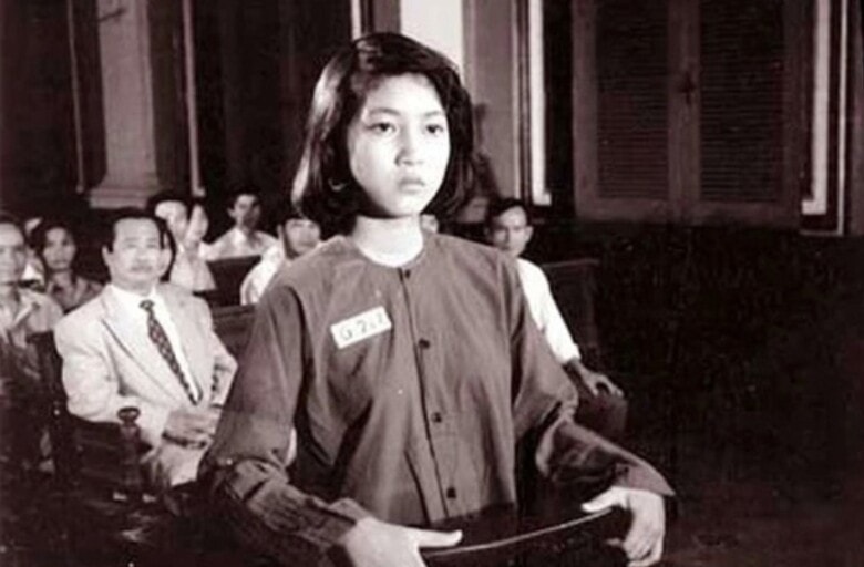 Vai nữ anh hùng Võ Thị Sáu do Thanh Thúy thể hiện trong phim Người Con Gái Đất Đỏ.