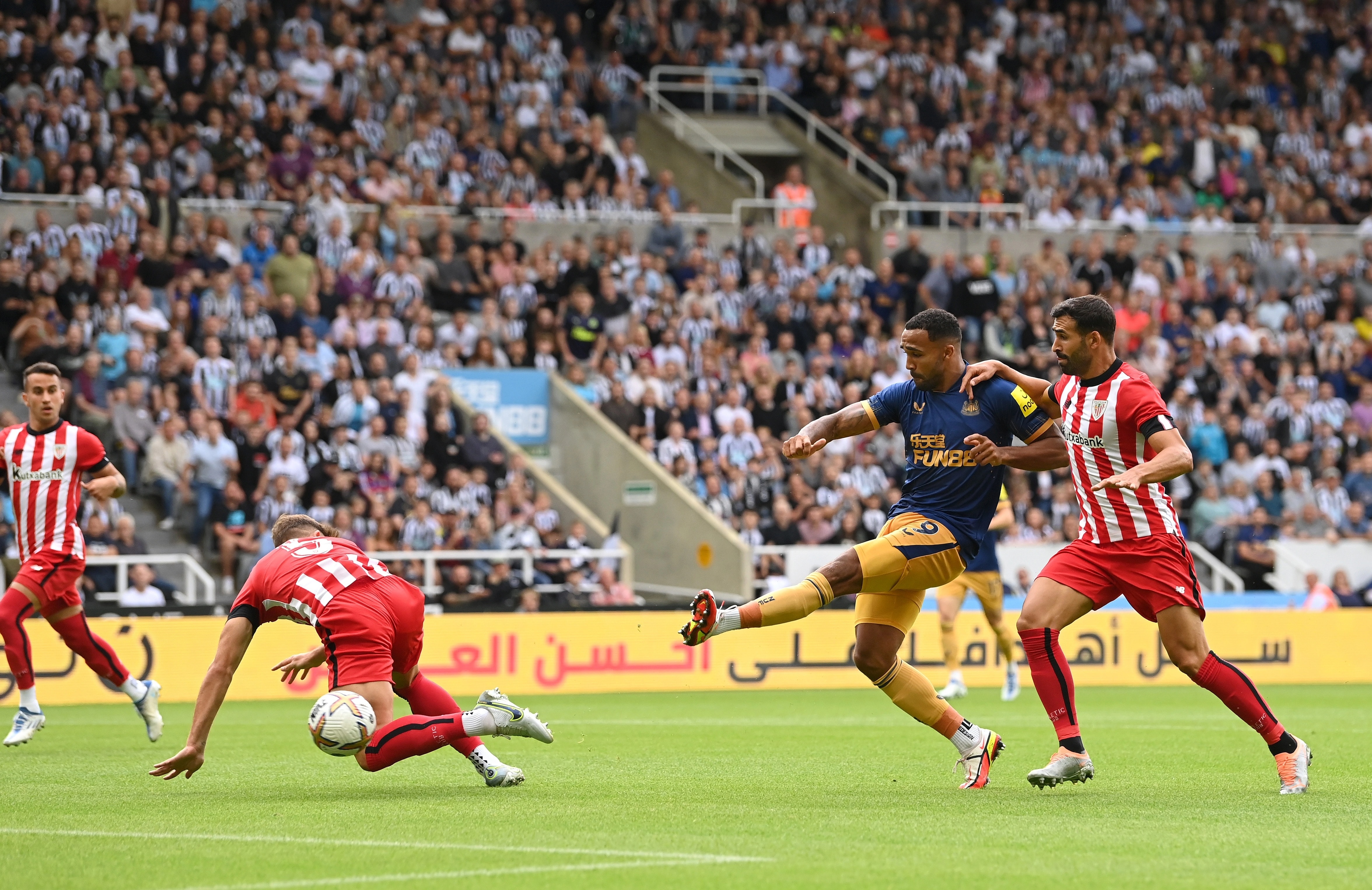 Newcastle 2 Athletic Bilbao 1: Toon win two matches in two days as full-strength attack shines at packed St James' Park