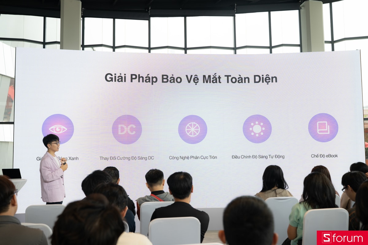 Các giải pháp bảo vệ mắt người dùng