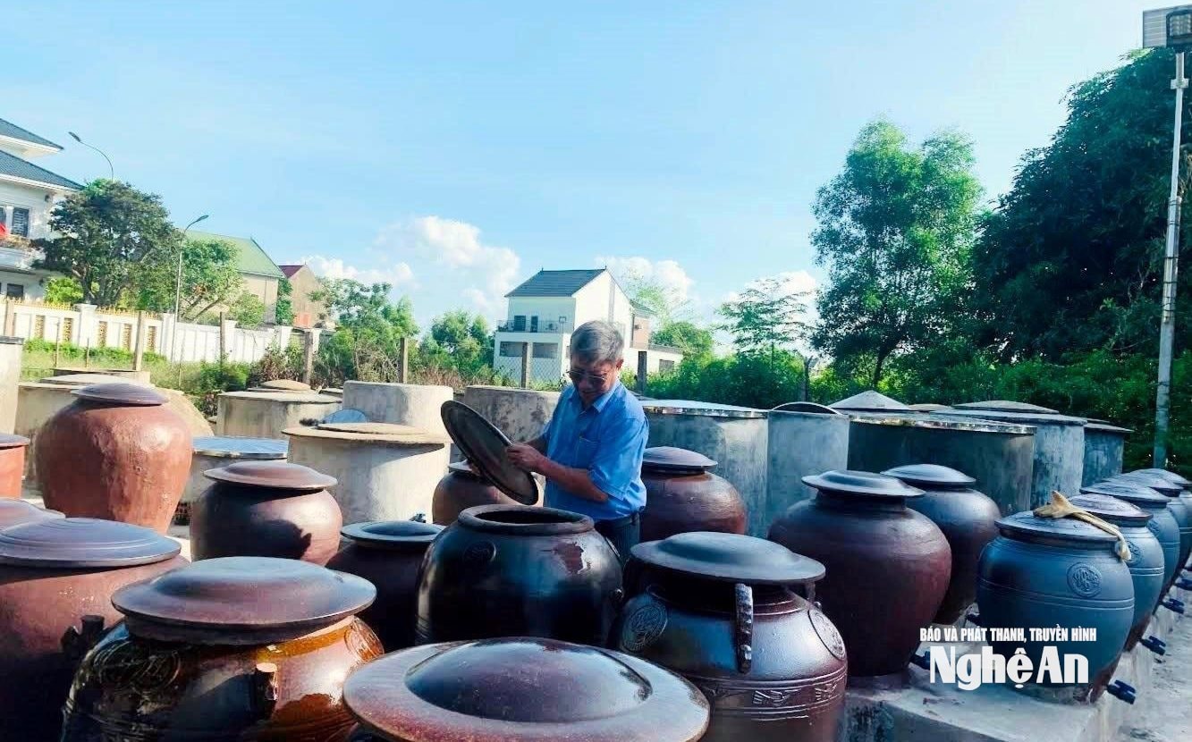 Khối Hải Giang 1 có làng nghề nước mắm truyền thống. Ảnh Phú Hương