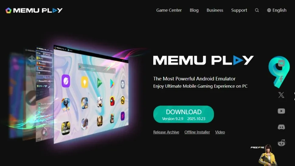 Giao diện chơi game trên MEmu Play.