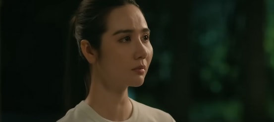 Trong cuộc đối thoại, Ngân giải thích lý do cô chọn Nghiêm thay vì Viễn.