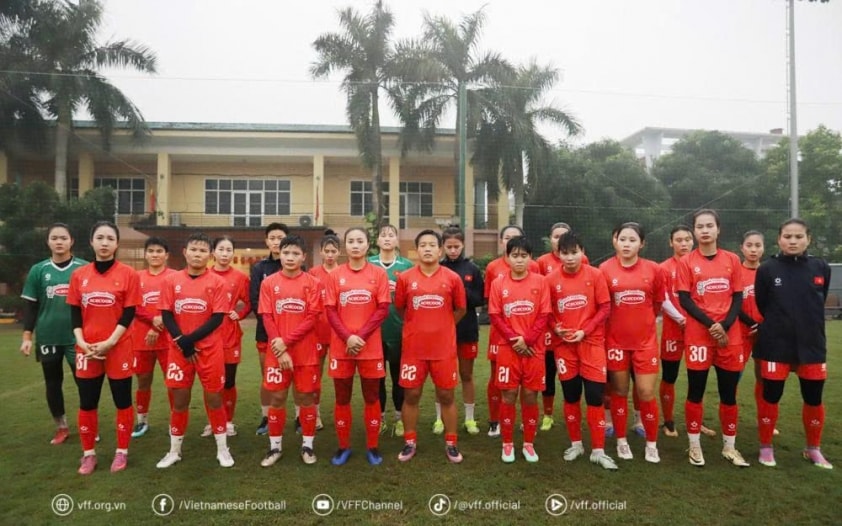 ĐT nữ Việt Nam được động viên trước thềm SEA Games 33 736983