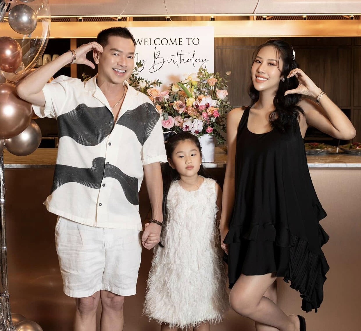 Con riêng của Tăng Khánh Chi thân thiết với bố dượng.