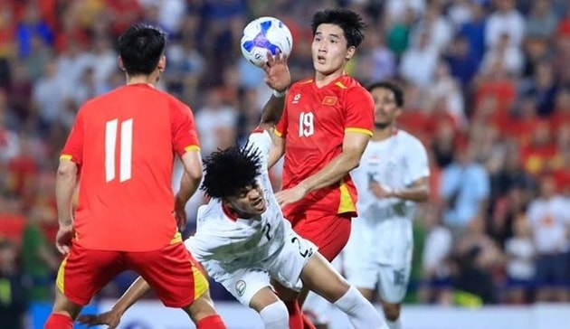 U23 Việt Nam đang sở hữu nhiều cầu thủ cao lớn trong đội hình.