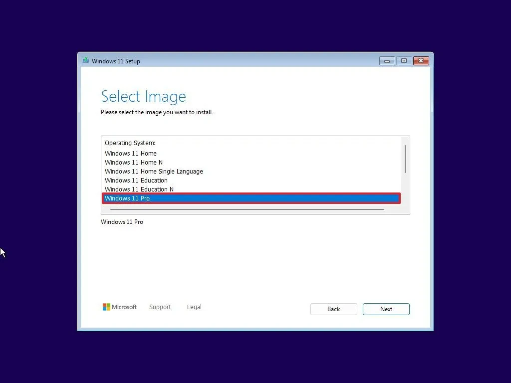 cach cai dat Windows 11 tren phan vung tuy chinh8