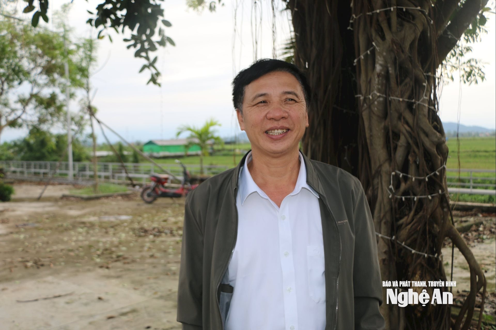 Ông Trần Ngọc Cảnh- Bí thư chi bộ kiêm xóm trưởng xóm Tân Sơn 6, đại biểu HĐND xã Văn Hiến. Ảnh: G.H