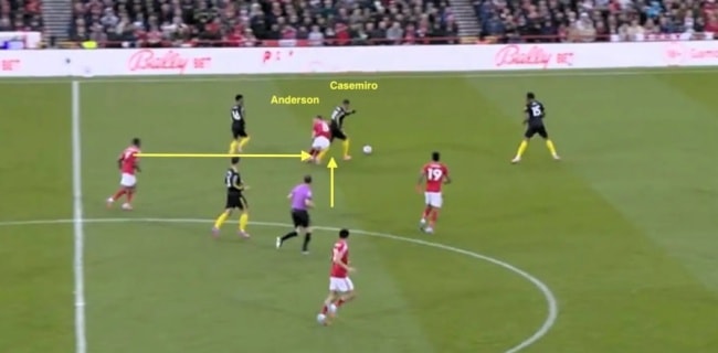 Casemiro là trái tim tuyến giữa MU.