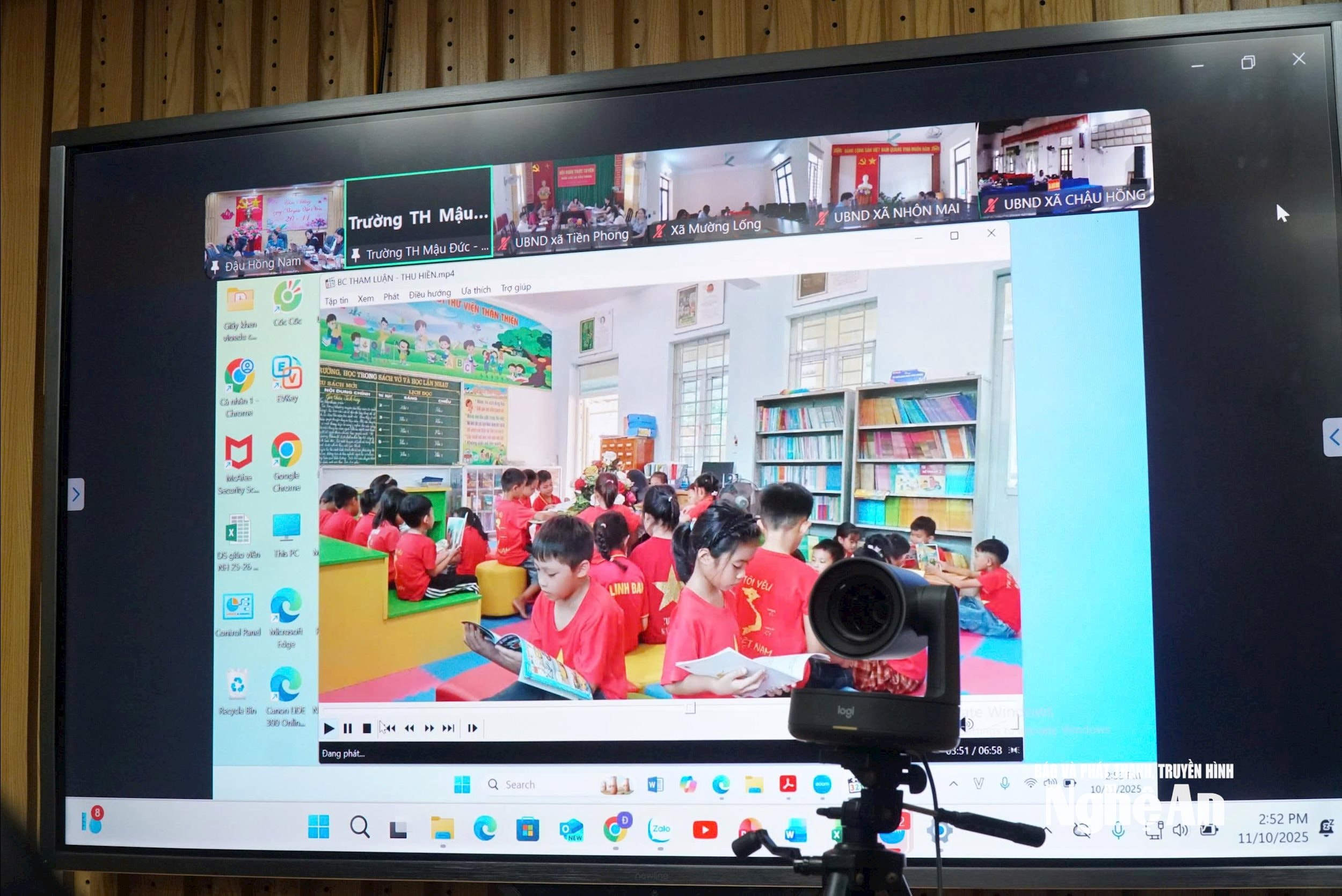 Hội nghị được triển khai theo hình thức trực tuyến nối với hơn 120 điểm cầu trên toàn tỉnh