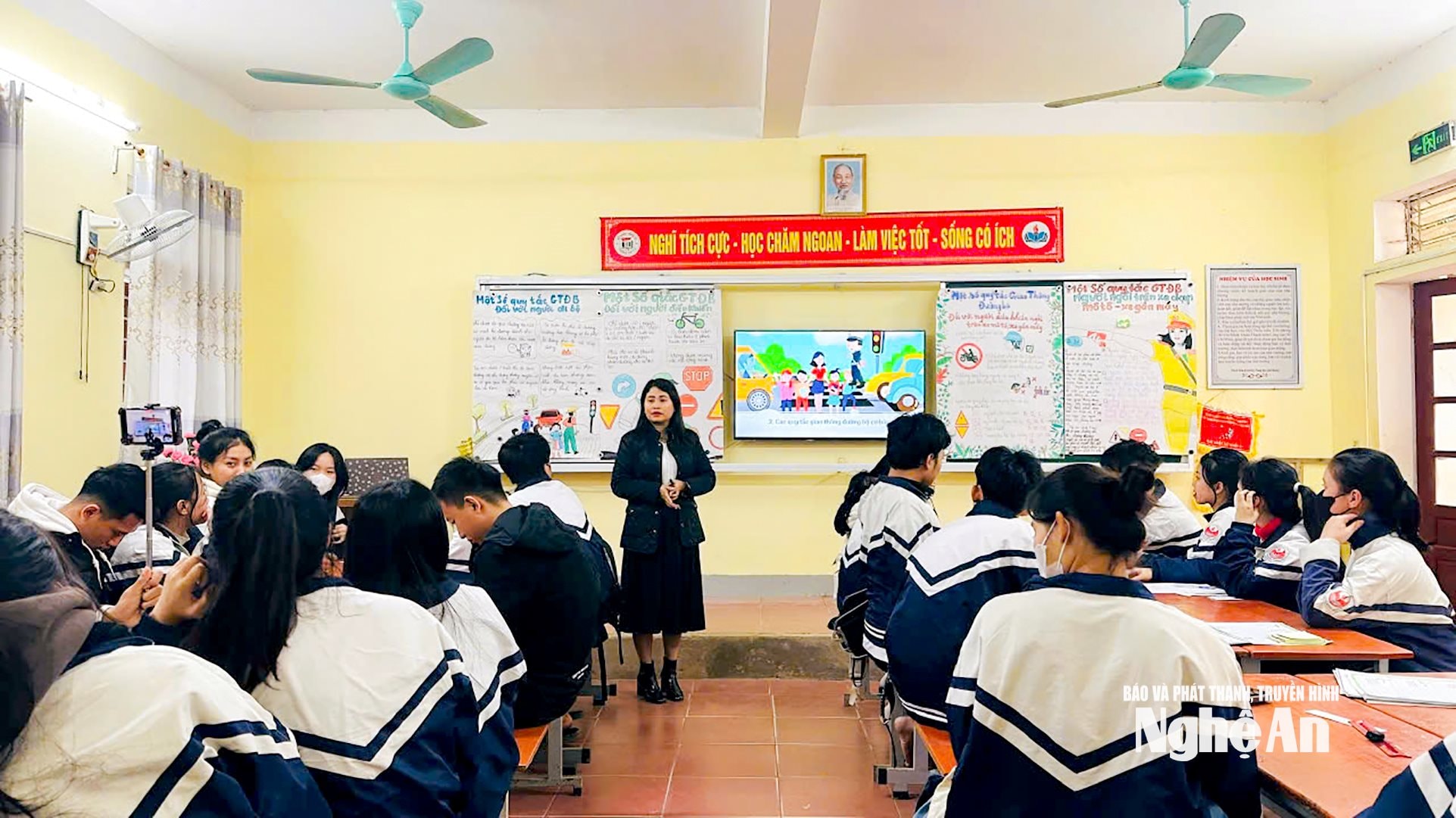 Việc đổi mới phương pháp dạy học đã đem về những tiết học lý thú cho học trò