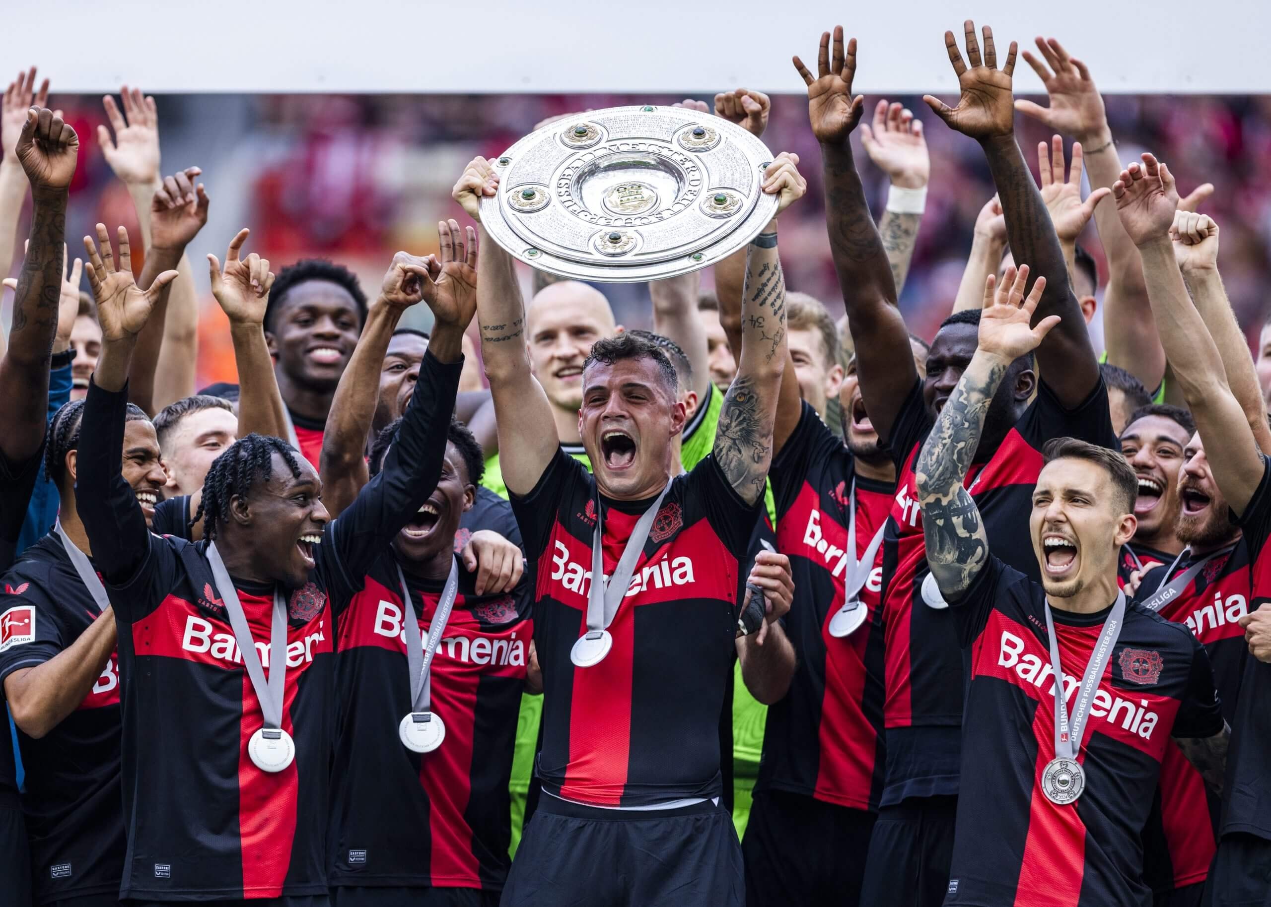 Xhaka và mùa giải vô địch Bundesliga