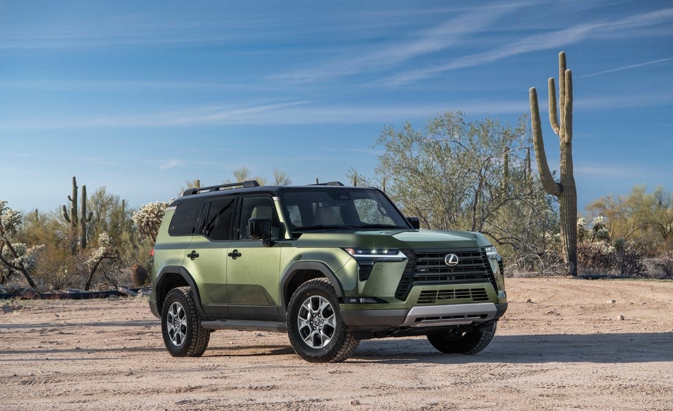 2025 lexus gx overtrail nori green