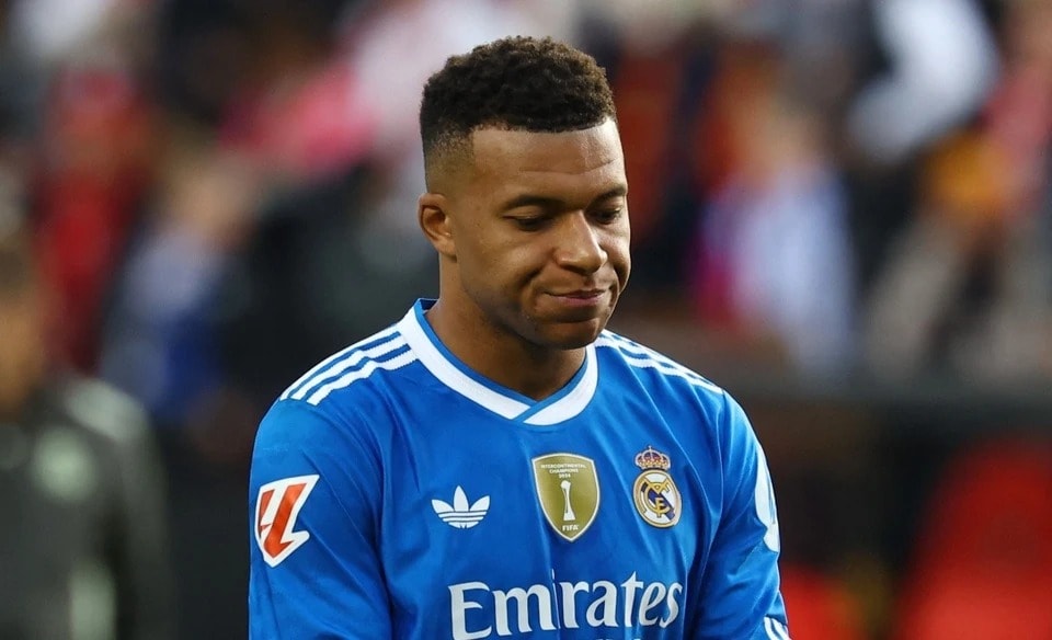 Mbappe thi đấu khá mờ nhạt.