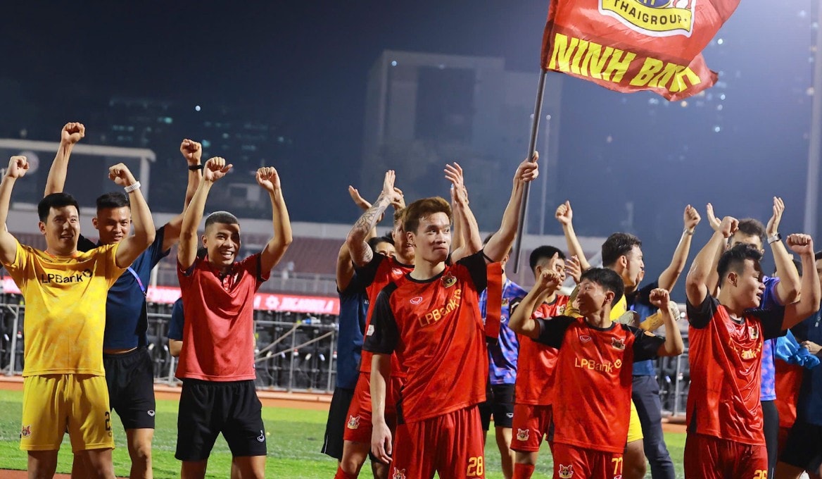 CLB Ninh Bình đang có phong độ cao. Ảnh: CLB Ninh Bình.