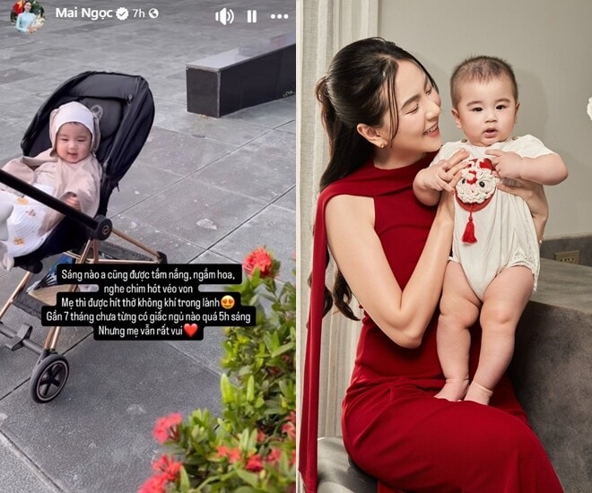 Mai Ngọc chia sẻ về nhịp sống hàng ngày ở quê chồng Bắc Ninh.