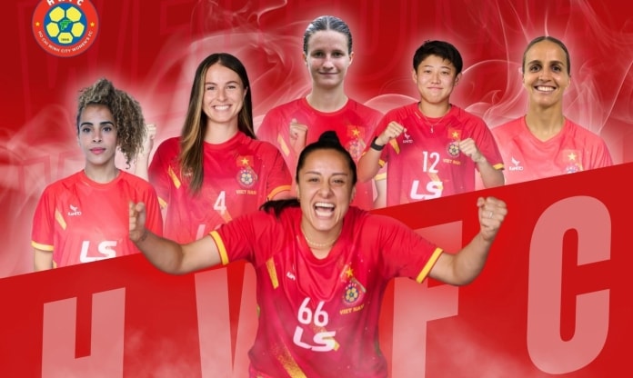 Nhà vô địch bóng đá Việt Nam công bố 6 ngoại binh dự giải châu Á