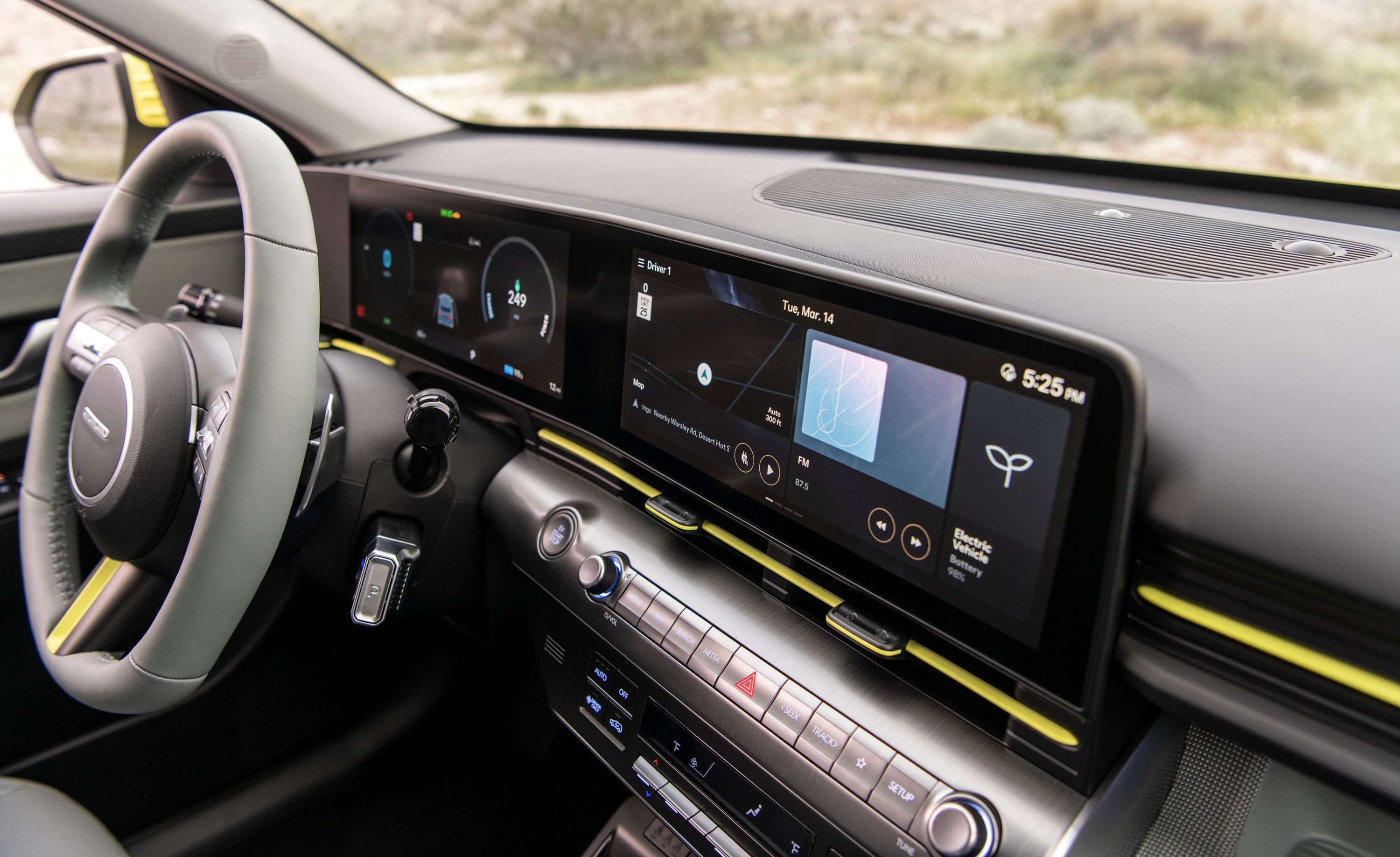 Nội thất Hyundai Kona Electric SE 2026