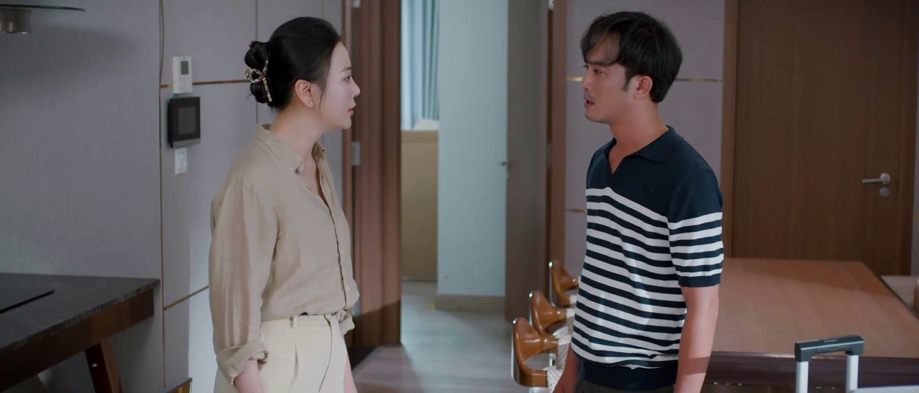 Đăng và Mỹ Anh trong cuộc đối thoại cuối cùng trước khi ly hôn.