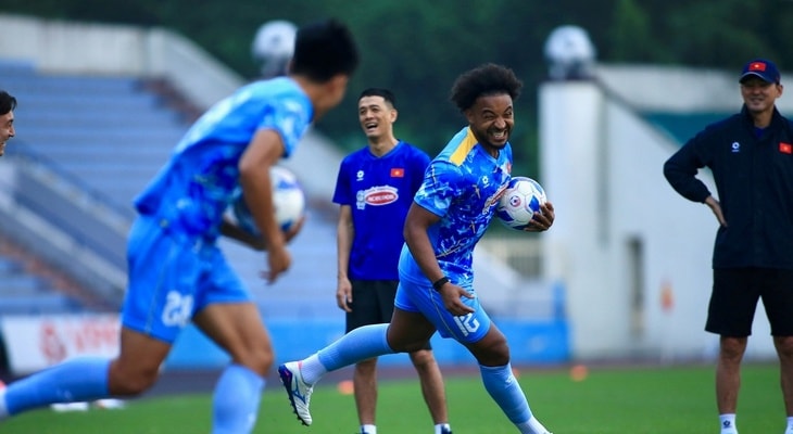 Sự trở lại của Nguyễn Xuân Son được kỳ vọng giúp tuyển Việt Nam cải thiện bộ mặt hàng công. Ảnh: VFF.