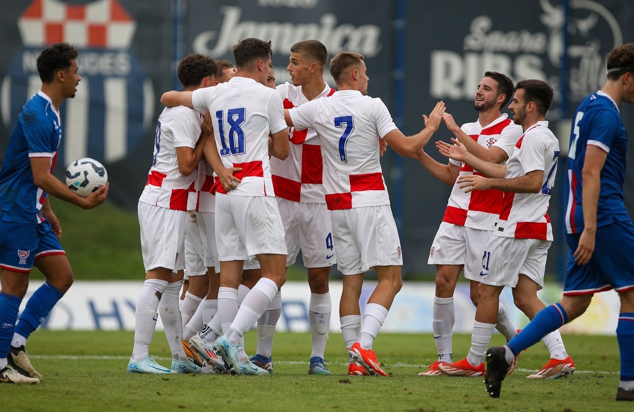 Victory against the Faroe Islands in Ivica Olić's debut as the U-21 team coach - Croatian Football Federation