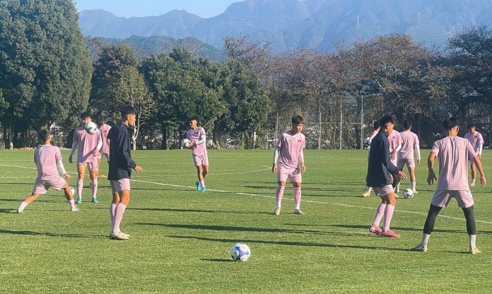 U17 Việt Nam có buổi tập đầu tiên tại Nhật Bản