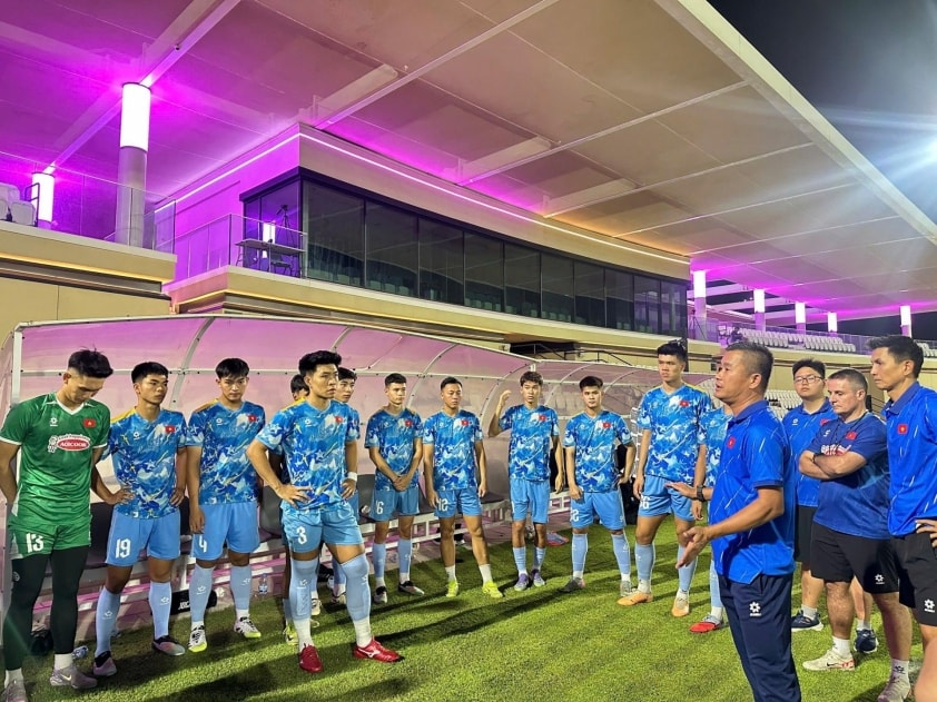 HLV U22 Việt Nam bơm 'doping tinh thần' trước trận gặp Uzbekistan 741465