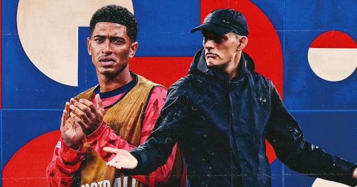 Tuchel vẫn quyết định không để Bellingham đá chính.