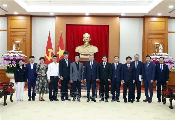 Tổng Bí thư Tô Lâm tiếp Lãnh đạo Tập đoàn Luxshare-ICT (Trung Quốc)- Ảnh 4.