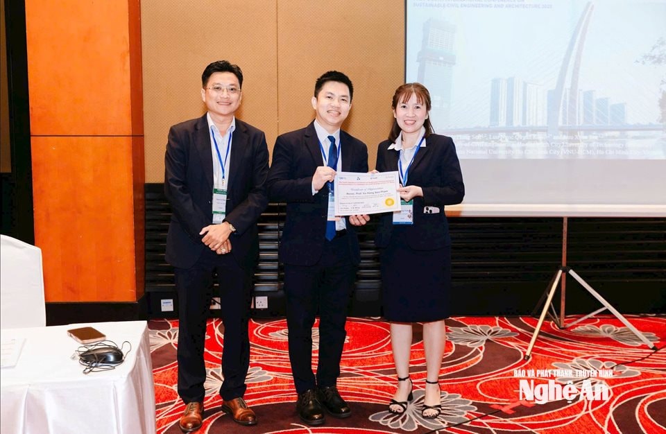 Tại Hội nghị quốc tế ICSCEA 2025.