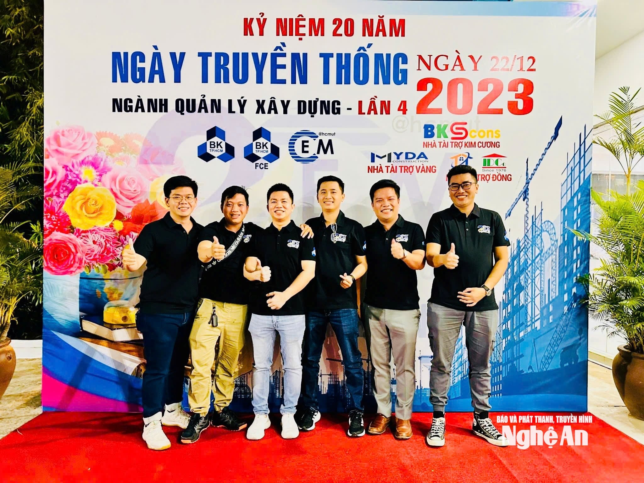 Trong ngày hội truyền thống ngành Quản lý xây dựng.