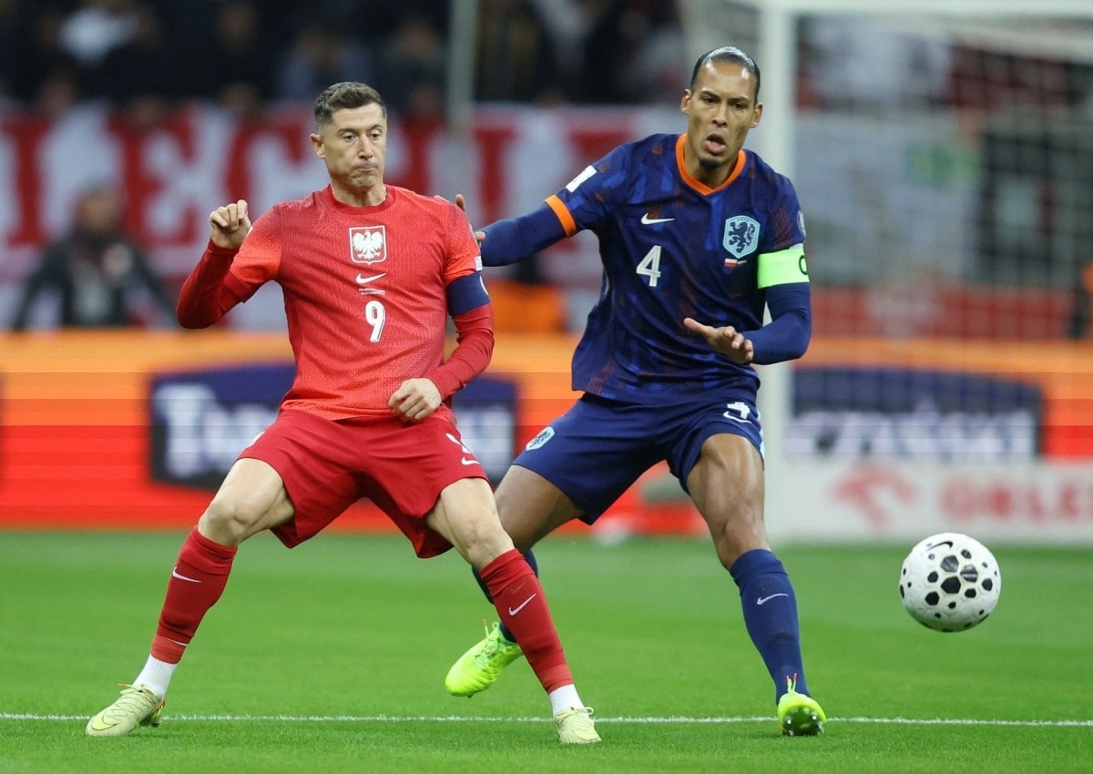 Hà Lan bị Ba Lan cầm hòa với tỉ số 1-1. (Ảnh- Reuters)