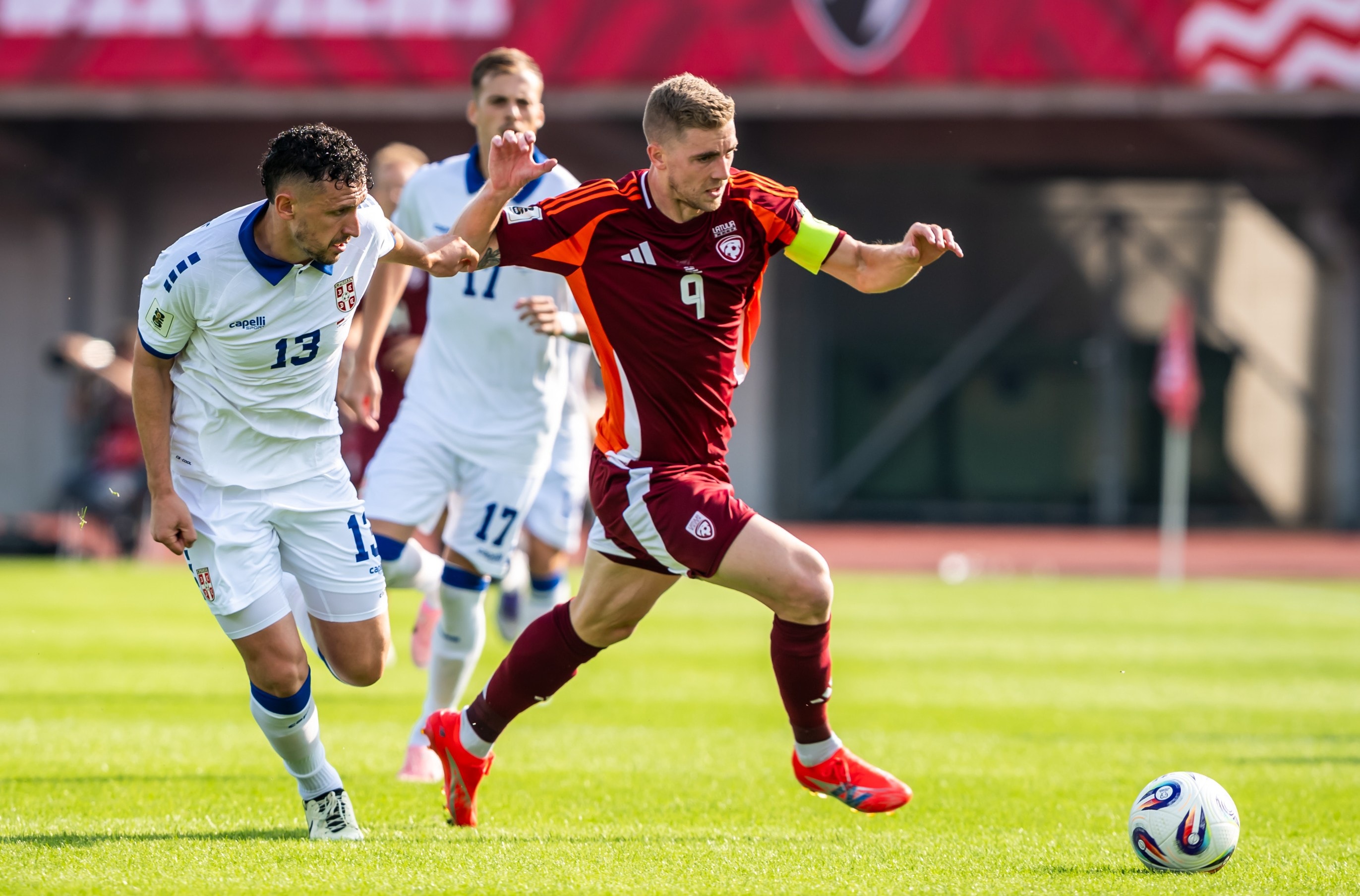 Varslavāns hits the post late, Serbia get a minimal win against Latvia - Baltic Football News