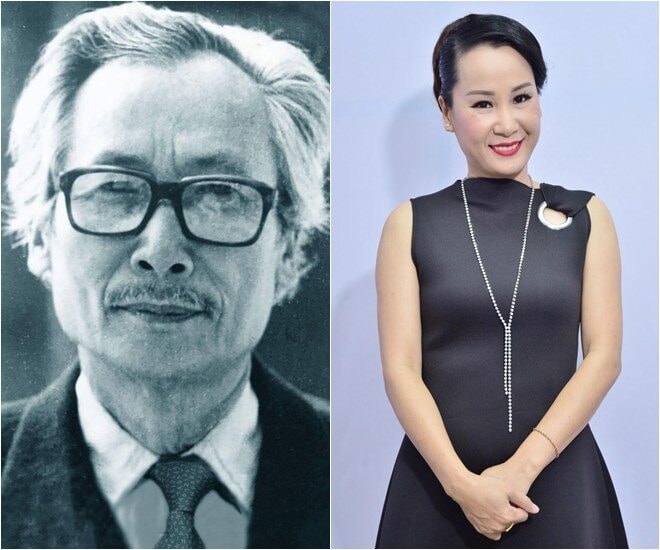 NGND Hoàng Kiều - bố ruột của nhạc sĩ Giáng Son.