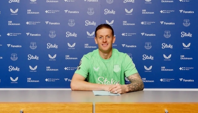 Pickford là trụ cột Everton.