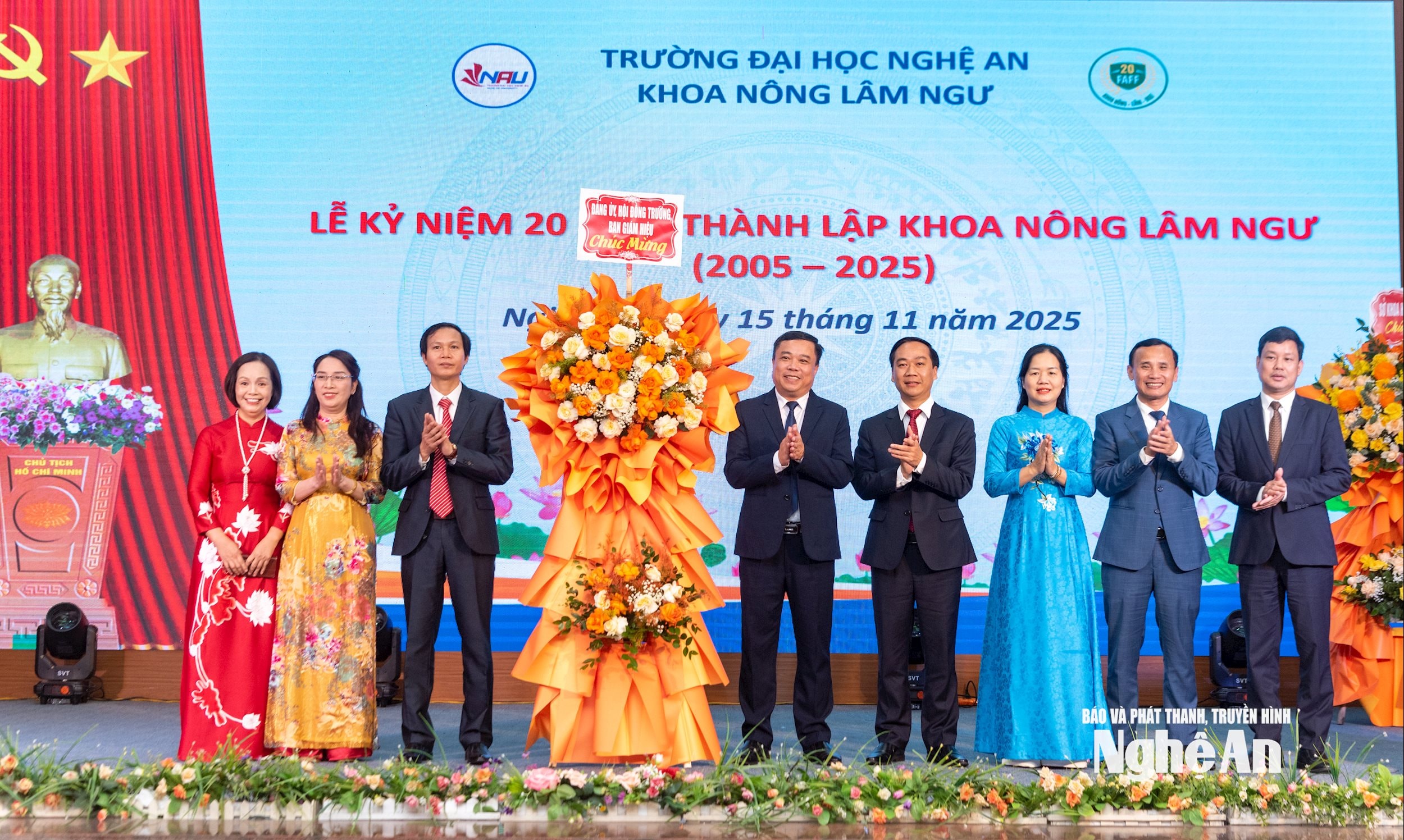Kỷ niệm 20 năm thành lập khoa Nông Lâm Ngư_3