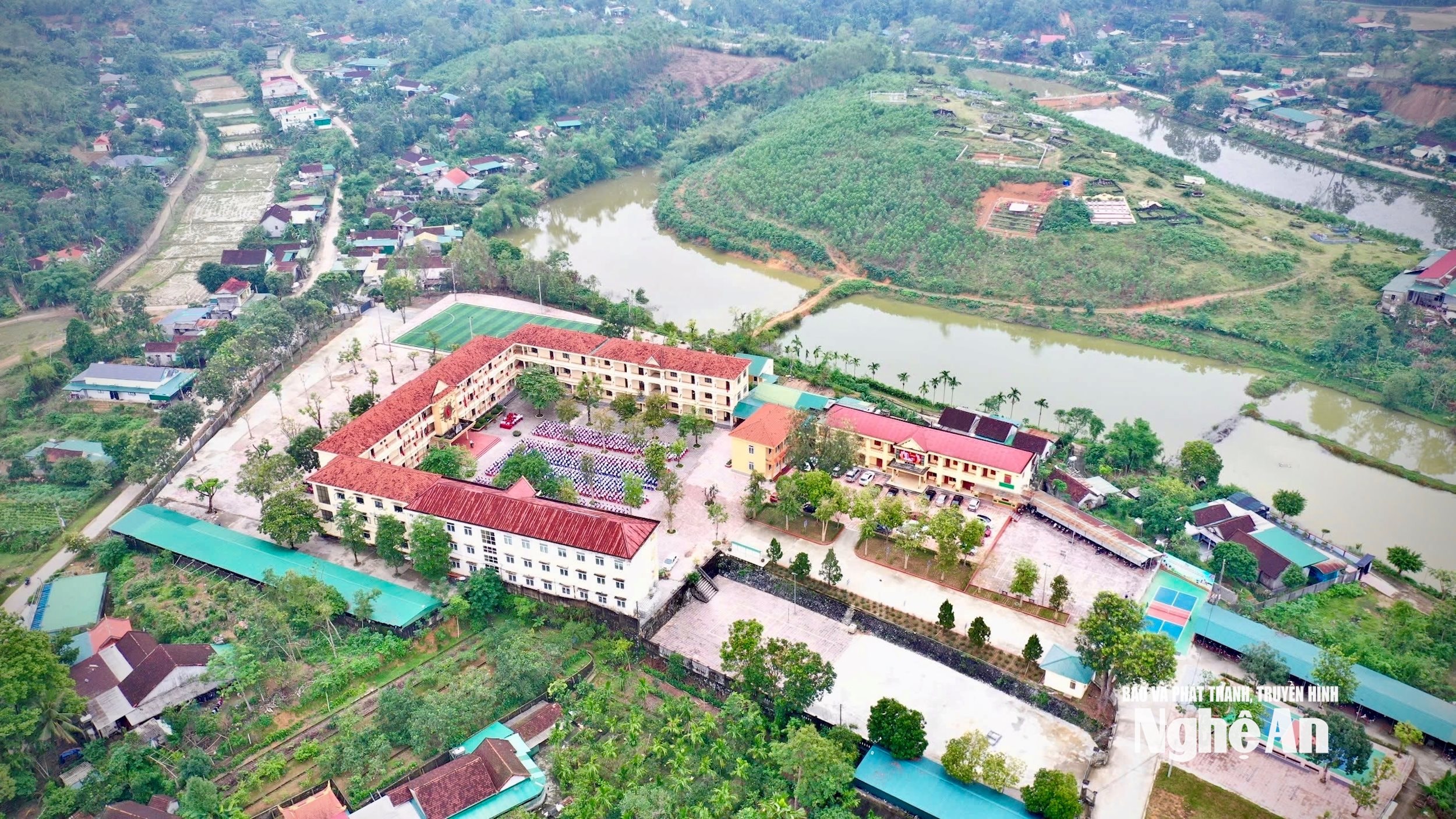 Toàn cảnh Trường THPT Thanh Chương 3